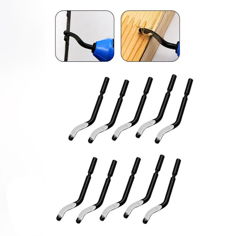 Kit Desbarbador Manual +10 Cuchillas Para Plomeria Resina Madera - Imagen 3