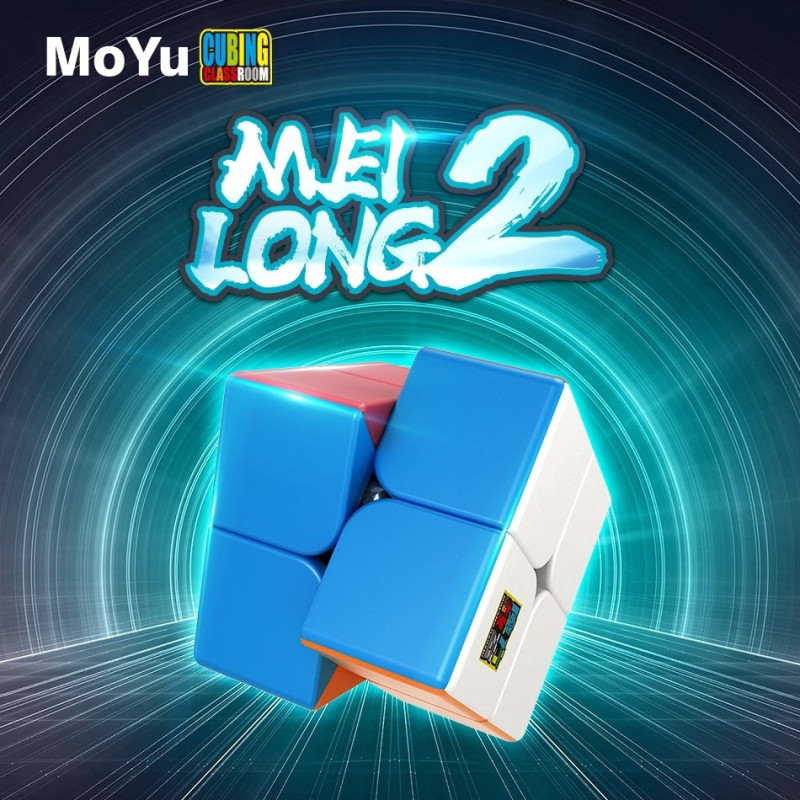 Cubo Moyu 2x2x2 Stickerless Speedcube Cubo Rubik Dos Por Dos - Imagen 6