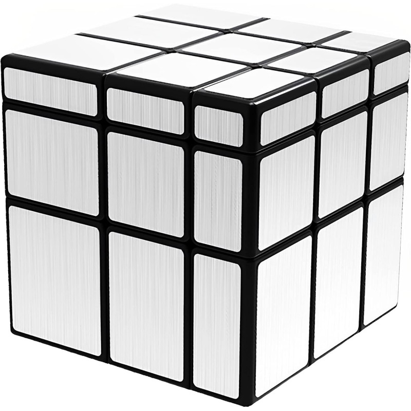 Cubo Rubik Moyu Mei Long Mirror Cube 3x3x3 Dorado Espejado Cubo - Imagen 8