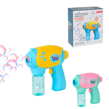 Alternative view of Pistola Burbujero Bubble Gun Raptor A Pilas Con Botella De