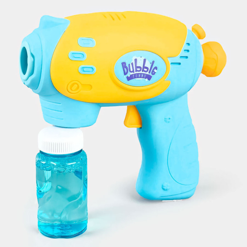 Pistola Burbujero Bubble Gun Raptor A Pilas Con Botella De - Imagen 3