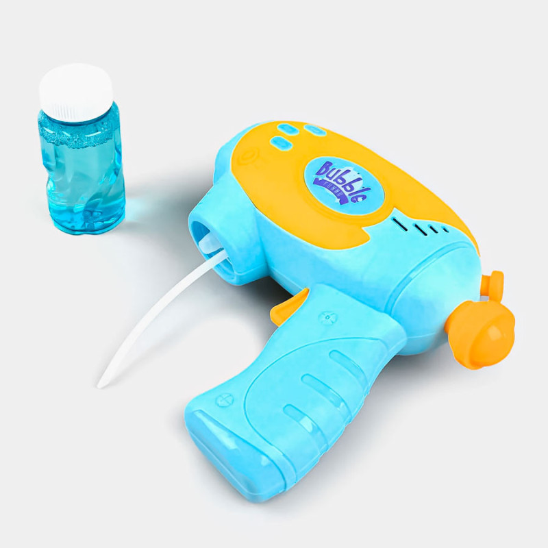 Pistola Burbujero Bubble Gun Raptor A Pilas Con Botella De - Imagen 9