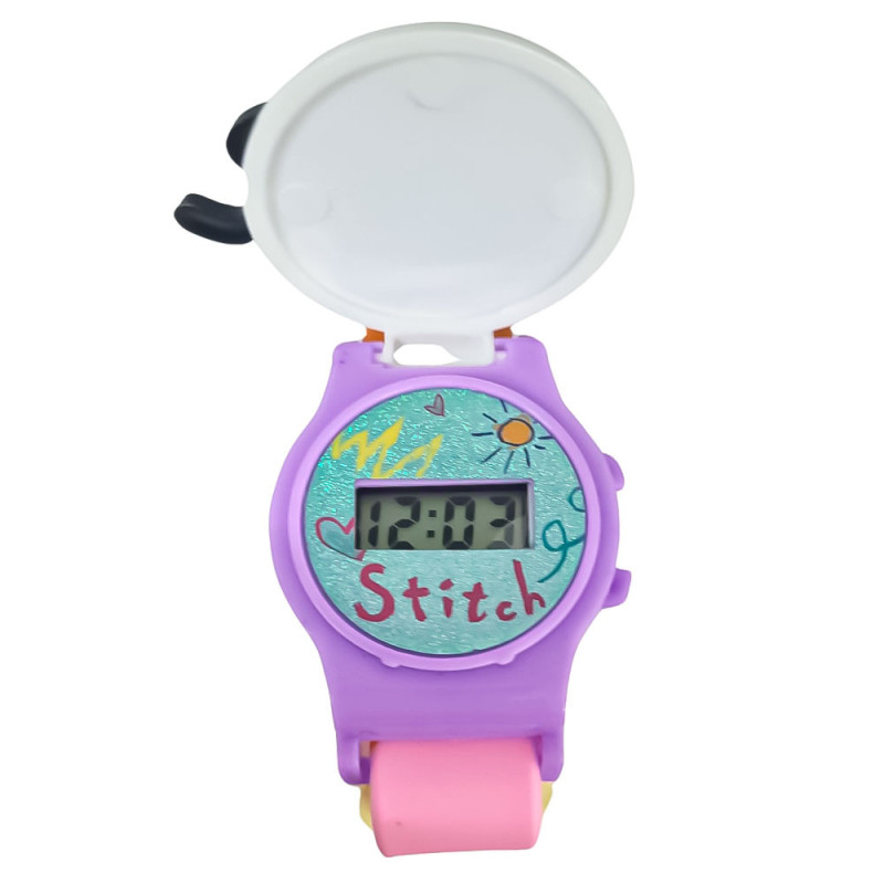 Reloj Pulsera Infantil De Juguete Pantalla Digital Con Tapita - Imagen 8