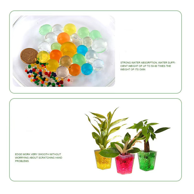 Bolas de Hidrogel Repuesto Pistola Perlas Plantas Colores - Imagen 6