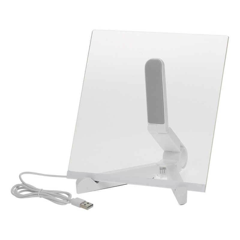 Pizarra acrílica transparente LED con - Imagen 3