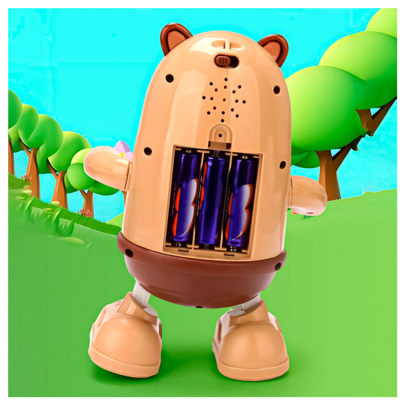 Muñeco Capibara Dance Bailarin Con Música Y Luces A - Imagen 4