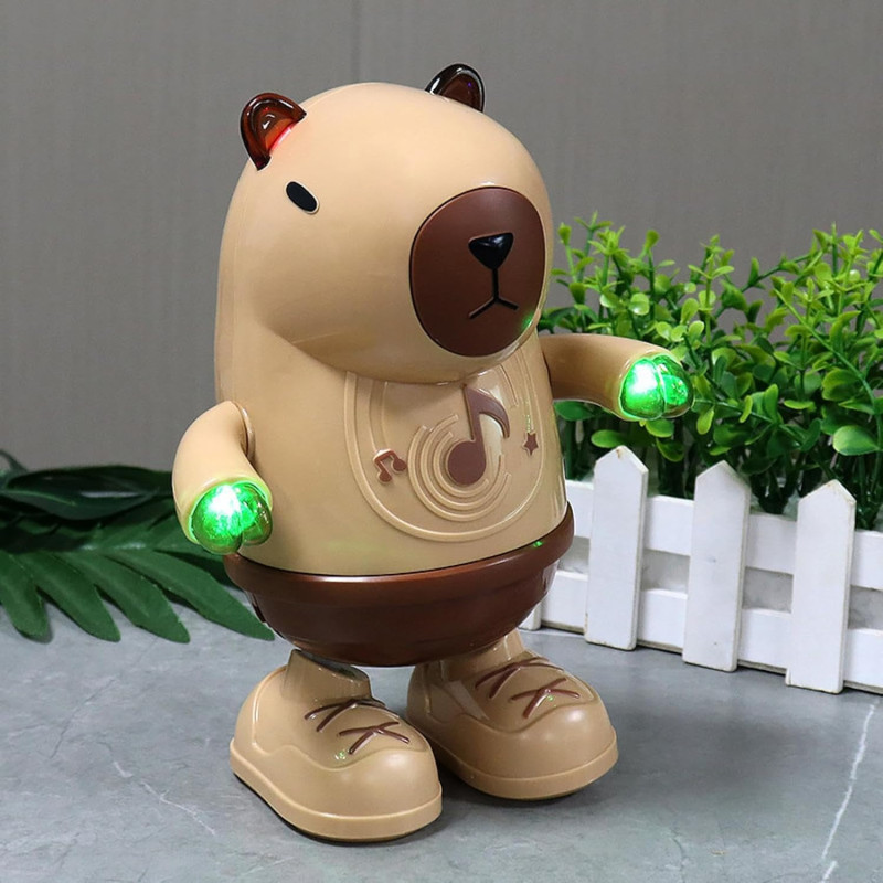 Muñeco Capibara Dance Bailarin Con Música Y Luces A - Imagen 6