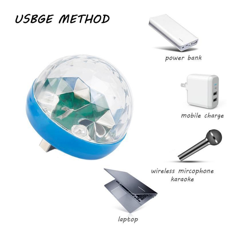 Bola Led Mini Esfera Rgb - Imagen 6
