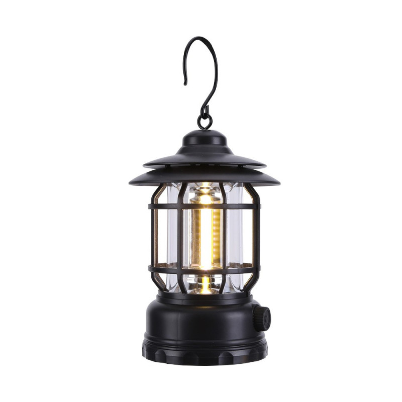 Lampara Farol De Camping Led Recargable Luz Neutra Con Llave De - Imagen 4