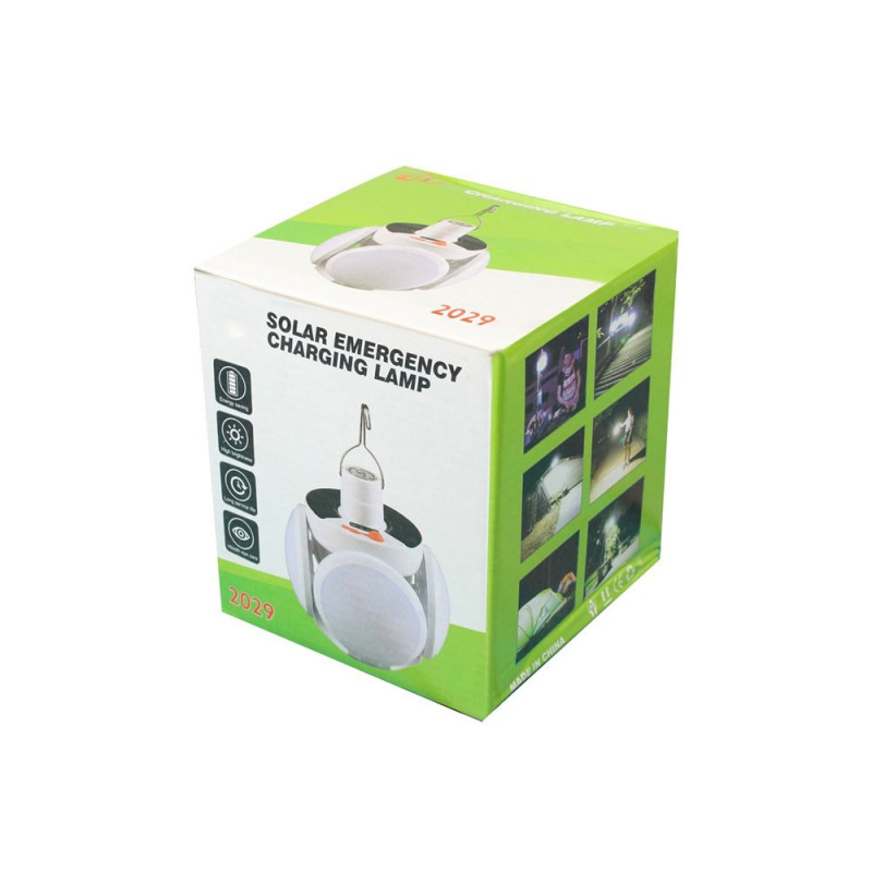 Luz De Emergencia Para Exteriores Recargable USB Y Carga Solar - Imagen 6