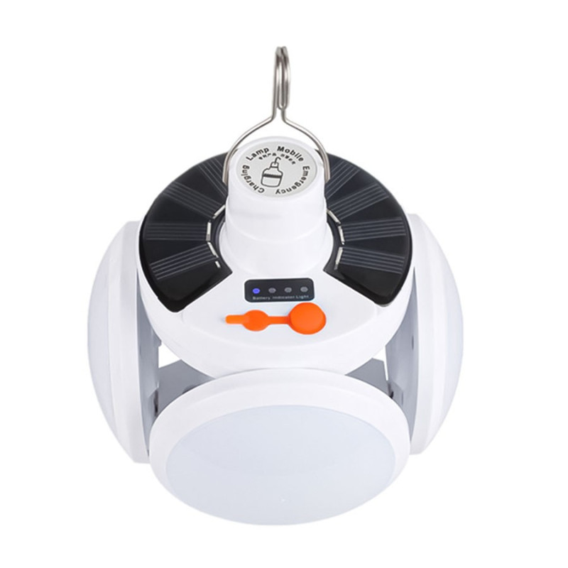 Luz De Emergencia Para Exteriores Recargable USB Y Carga Solar - Imagen 7