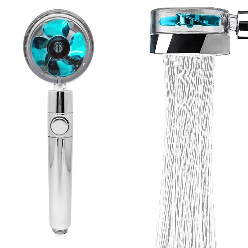 Cabezal De Ducha Con Hélice Ducha De Mano Giratoria 360° - Imagen 5