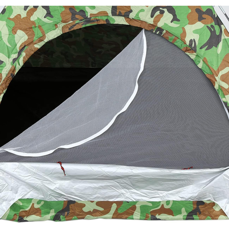 Carpa Camuflada 4 Personas Camping Iglu 208x208x145cm - Imagen 3