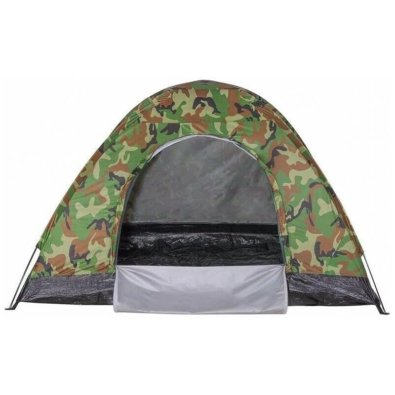 Carpa Camuflada 4 Personas Camping Iglu 208x208x145cm - Imagen 5