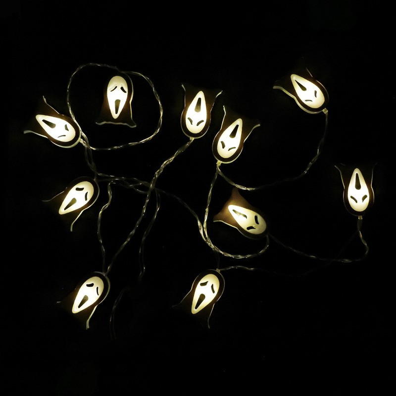 Guirnaldas Luminosas Ghostface Scary Movie Halloween Noche De - Imagen 3