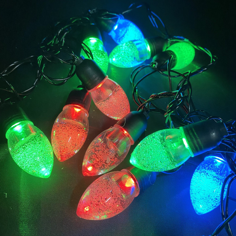 Guirnalda Luminosa Led RGB En Forma De Gotita - Imagen 2