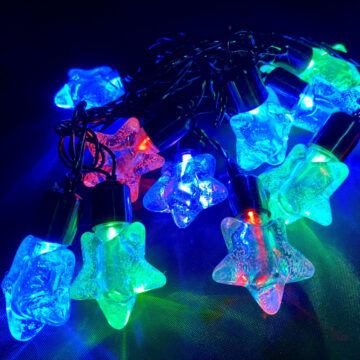 Alternative view of Guirnalda Luminosa Led RGB En Forma De Etrella