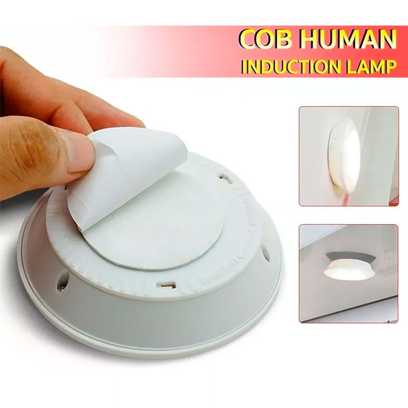 Lampara Luz Led Cob Con Sensor De Movimiento A - Imagen 2