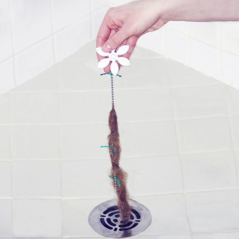 Removedor De Pelos Pelusas Para Baños Piletas Y - Imagen 4