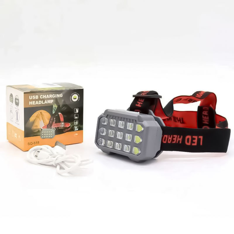 Linterna Minera Led Recargable Con Cabezal Elastico Ajustable - Imagen 5