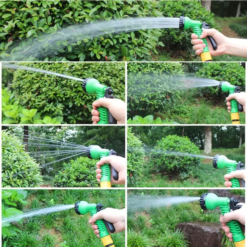 Manguera De Jardin Extensible 37 Metros 7 Chorros De - Imagen 4