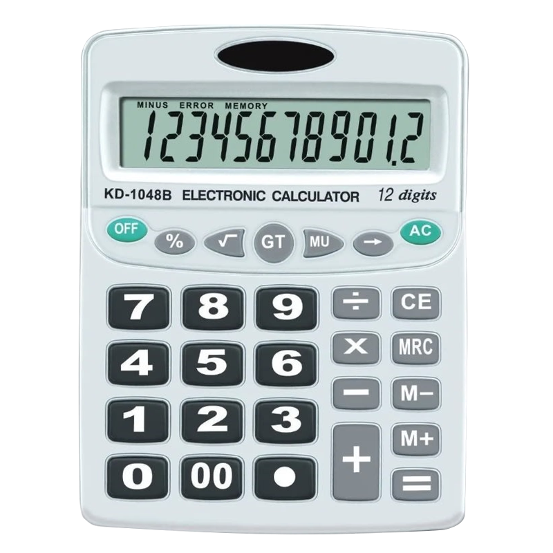 Calculadora Gigante 12 Digitos Porcentaje Raiz - Imagen 2