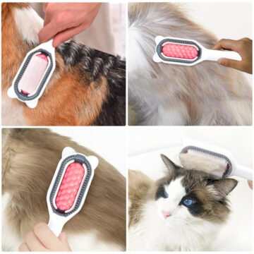 Alternative view of Peine Para Mascotas Porta Toalla Descartable Aseo Perros Y