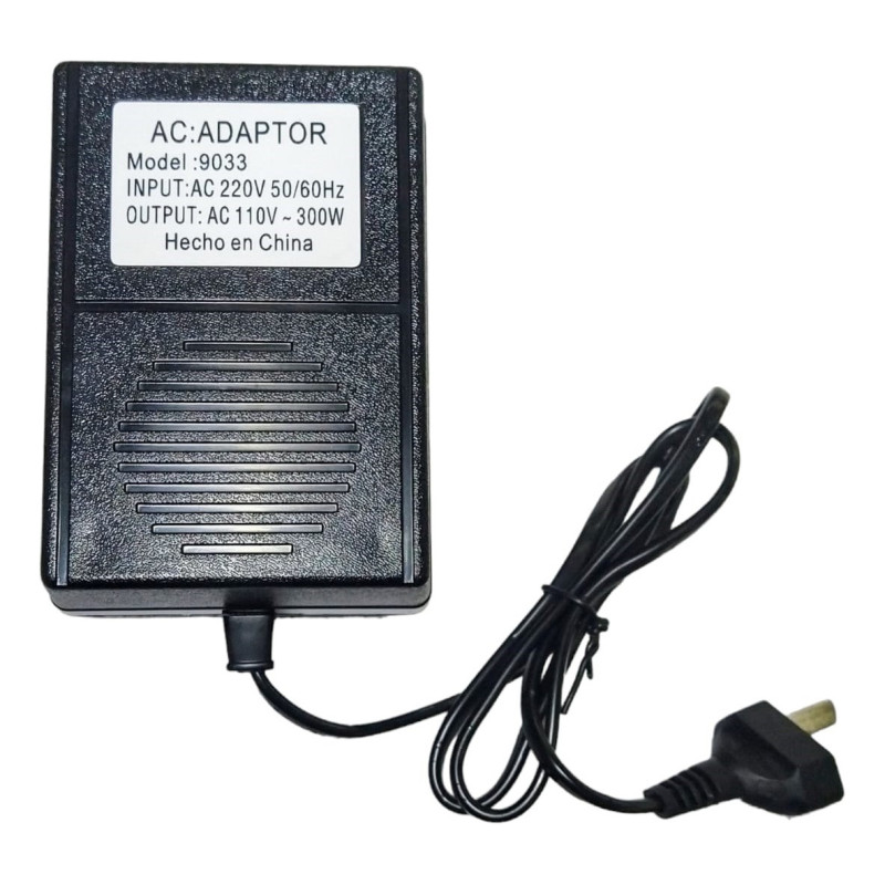 Transformador 220v A 110v Cabezal De Pared Enchufe - Imagen 2