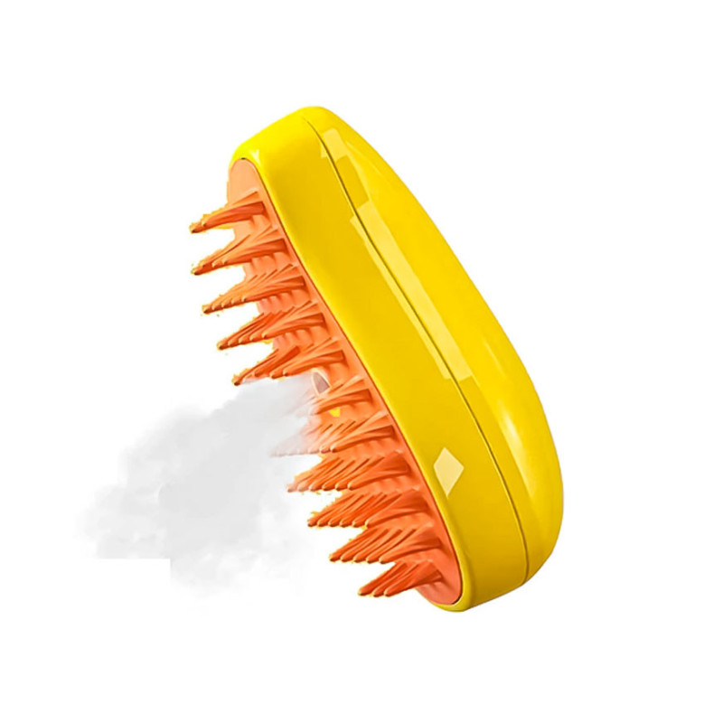 Cepillo De Silicona Con Vaporizador 3 en1 Masajeador Para - Imagen 4
