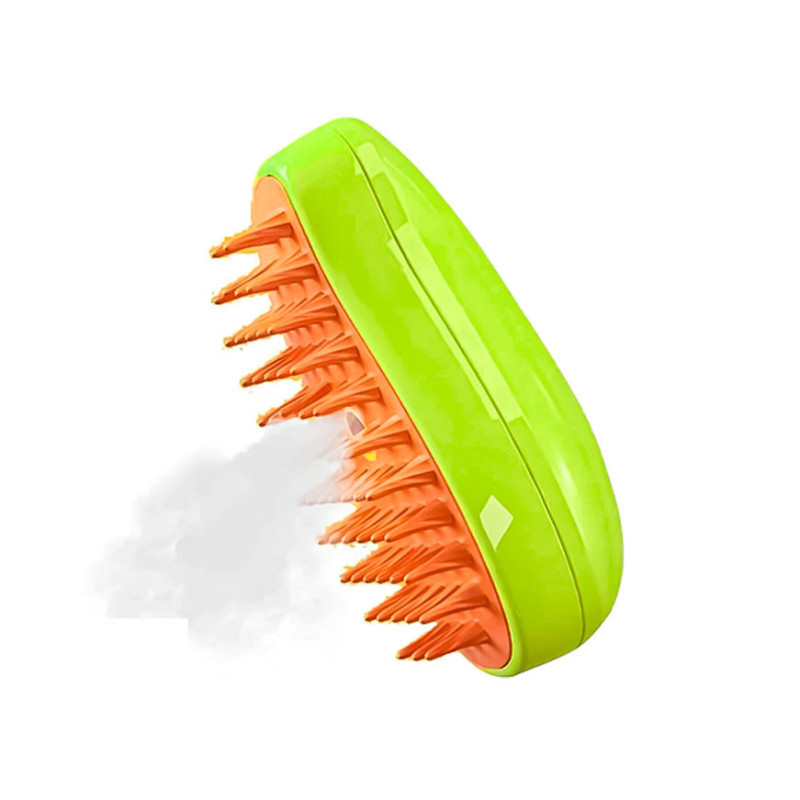Cepillo De Silicona Con Vaporizador 3 en1 Masajeador Para - Imagen 5