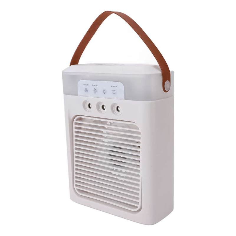 Ventilador 3 Aspas Con Humificador 3 Velocidades Led - Imagen 3