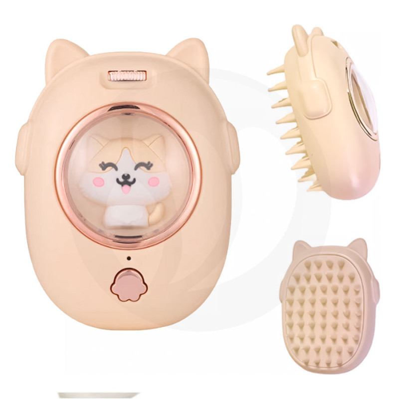 Cepillo De Silicona Para Mascotas Con Laser 2 En 1 Diferentes - Imagen 3