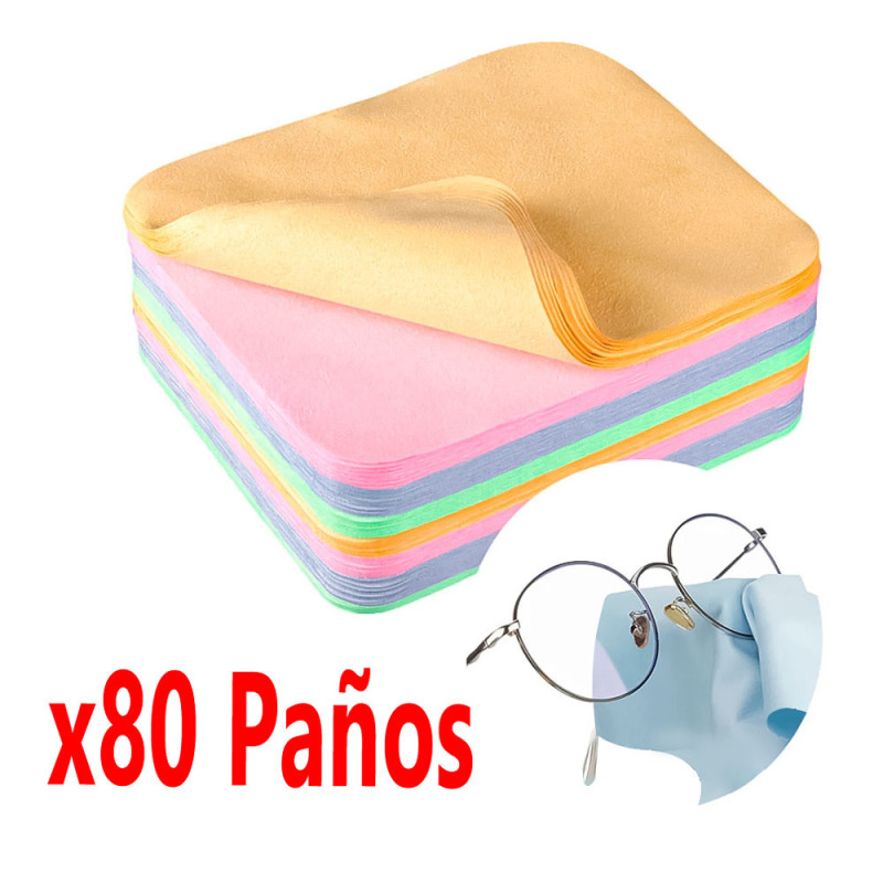 Paño Limpiador Ultrafino Fibra Sintetica Para Lentes Y Pantallas - Imagen 2