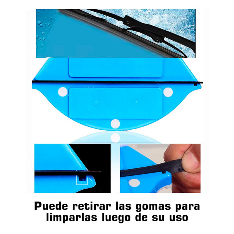 Limpiador De Ventanas Magnetico Vidrios De 3 A 8mm Iman - Imagen 4