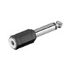 Adaptador Audio Plug Jack 6.5 Macho A 3.5 Hembra