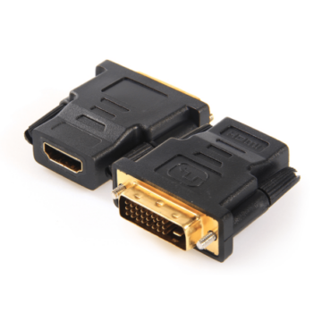 Alternative view of Adaptador DVI-D Macho a HDMI Hembra DE 24