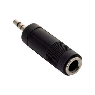 Alternative view of Adaptador Ficha Plug 6.5mm Hembra A Miniplug 3.5mm Macho