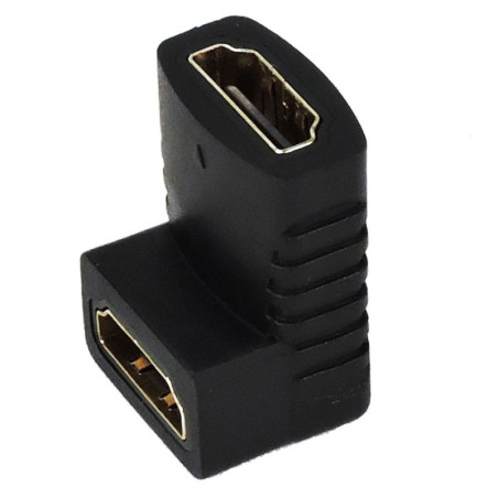 Adaptador Hdmi Hembra A Hdmi Hembra Codo