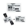 Adaptador Para 2 Memorias Micro SD Doble Memory Stick MS Pro
