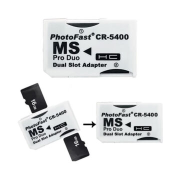 Alternative view of Adaptador Para 2 Memorias Micro SD Doble Memory Stick MS Pro