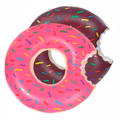 Aro Flotador Salvavidas Inflable Dona Rosquilla Mordida