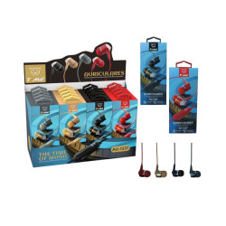 Auriculares Manos Libres Con Cable Auxiliar 3.5mm In Ear