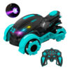 Auto Con Control Remoto Tira Humo Luz RGB Y Sonido Giros