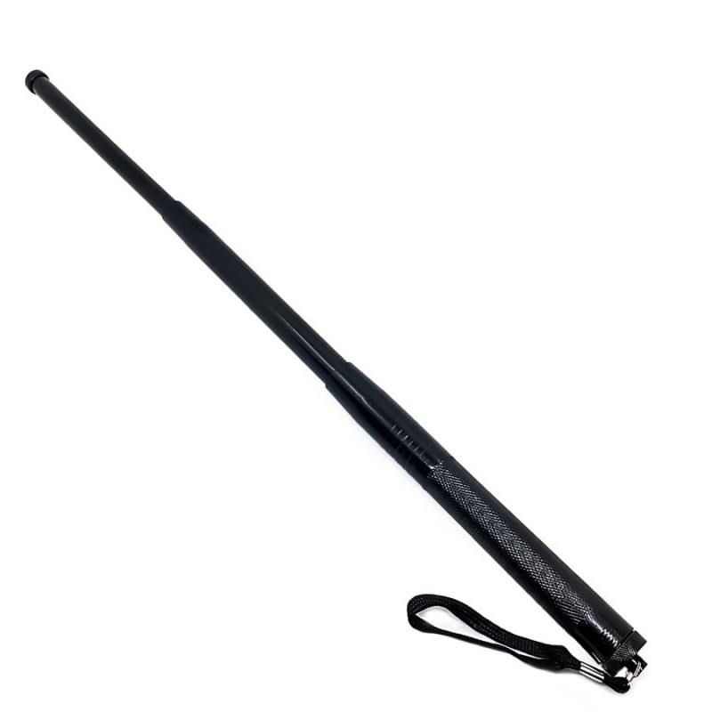 Baston Extensible Tonfa Cachiporra Retractil Rigida Defensa - Imagen 2