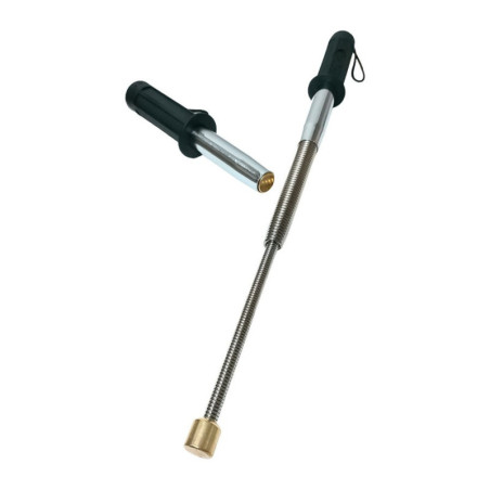 Baston Extensible Tonfa Cachiporra Retractil Rigida Defensa - Imagen 3