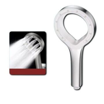 Cabezal de ducha de mano con diseño de anillo