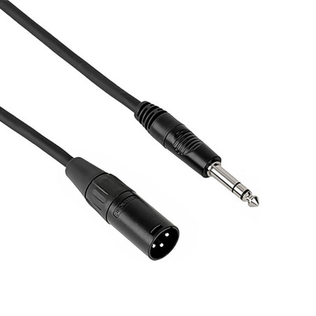 Cable XLR Macho A Plug 6.3mm Para Microfono 5
