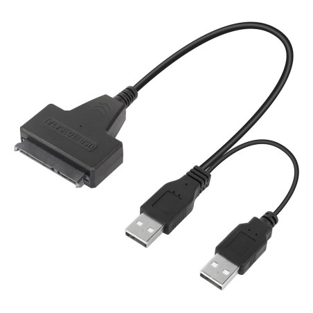Cable Sata A Usb 2.0 Hdd / Sdd Adaptador Para Disco - Imagen 2