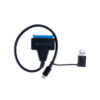 Cable Sata USB 3.0 Con Adaptador Tipo-C