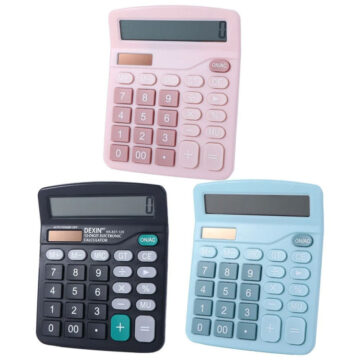 Alternative view of Calculadora Digital De Escritorio 12 Digitos A Pila Y Carga